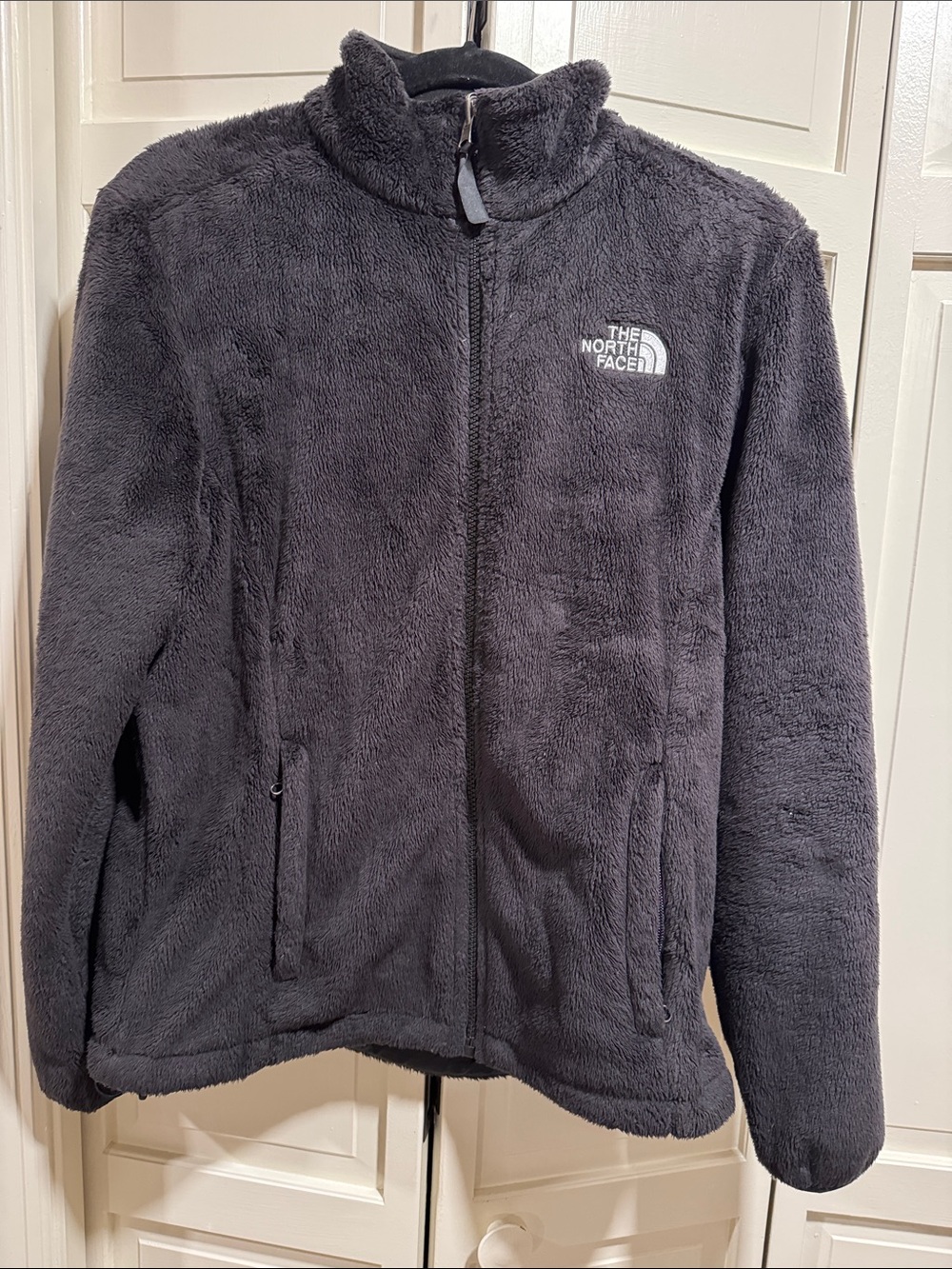 The North Face Women's Black Fuzzy Full-Zip Jacket